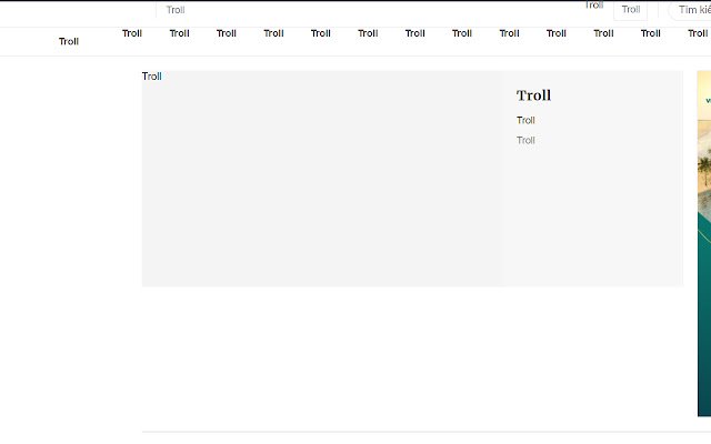 Troll by tructiepus  from Chrome web store to be run with OffiDocs Chromium online