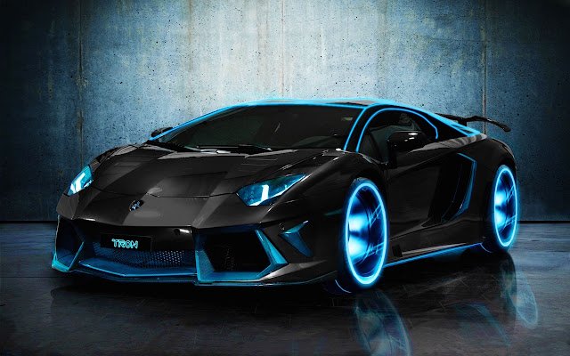 TRON Lamborghini Aventador từ cửa hàng Chrome trực tuyến sẽ được chạy với OffiDocs Chrome trực tuyến