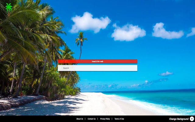 Tropical Custom Background  from Chrome web store to be run with OffiDocs Chromium online