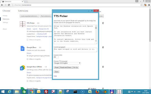 TTS Picker aus dem Chrome-Webshop, der mit OffiDocs Chromium online ausgeführt werden soll