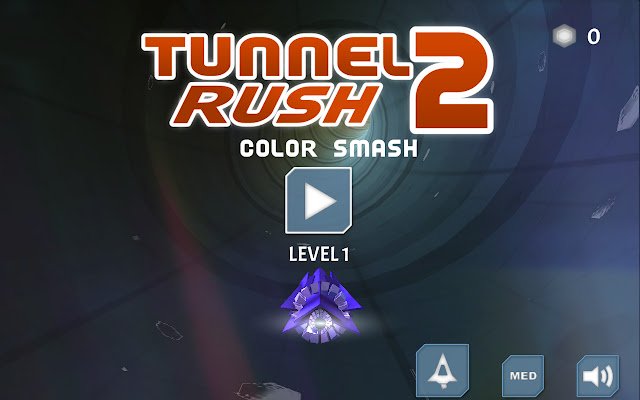 Tunnel Rush 2 desbloqueado na loja virtual do Chrome para ser executado com OffiDocs Chromium online