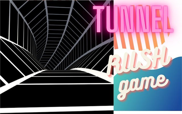 Tunnel Rush : jeu en ligne gratuit de la boutique en ligne Chrome à exécuter avec OffiDocs Chromium en ligne