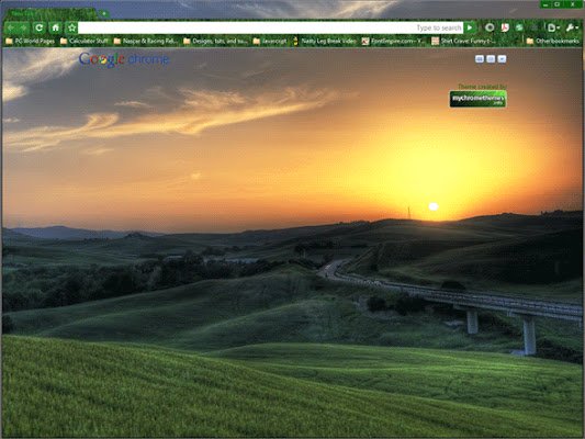 Chrome ウェブストアの Tuscan Sunset が OffiDocs Chromium オンラインで実行可能に