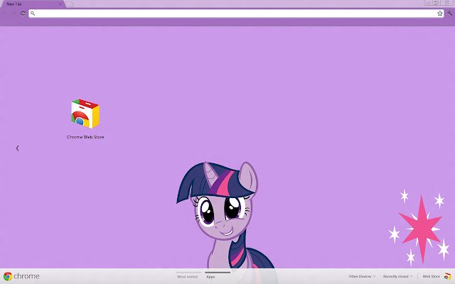 Twilight Sparkle (Simplistic)  from Chrome web store to be run with OffiDocs Chromium online