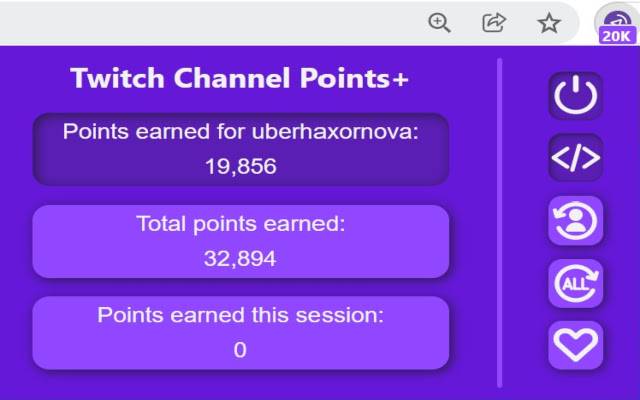 Twitch Channel Points+ de la boutique en ligne Chrome sera exécuté avec OffiDocs Chromium en ligne