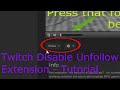 Twitch Disable Unfollow  from Chrome web store to be run with OffiDocs Chromium online