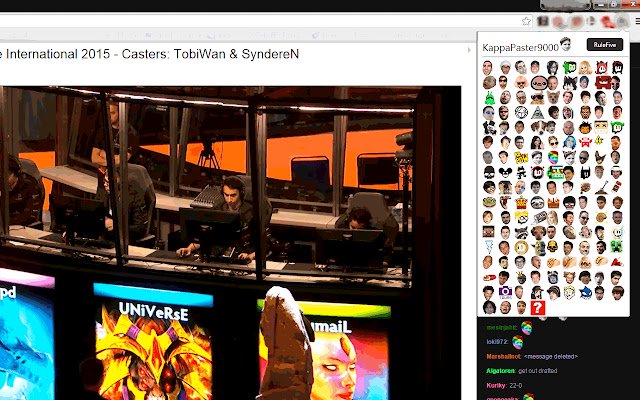 Twitch KappaPaster9000  from Chrome web store to be run with OffiDocs Chromium online