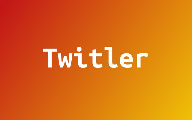 Twitler  from Chrome web store to be run with OffiDocs Chromium online