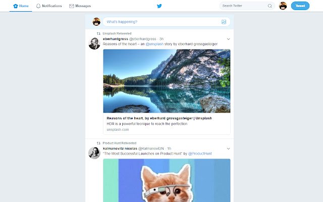 Twitter Sanitizer  from Chrome web store to be run with OffiDocs Chromium online