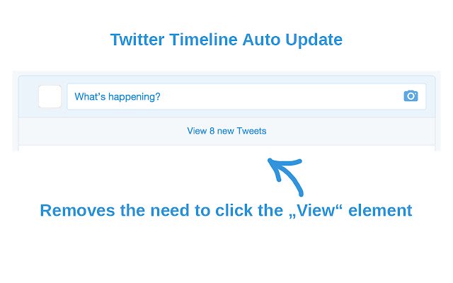 Twitter Timeline Auto Update  from Chrome web store to be run with OffiDocs Chromium online