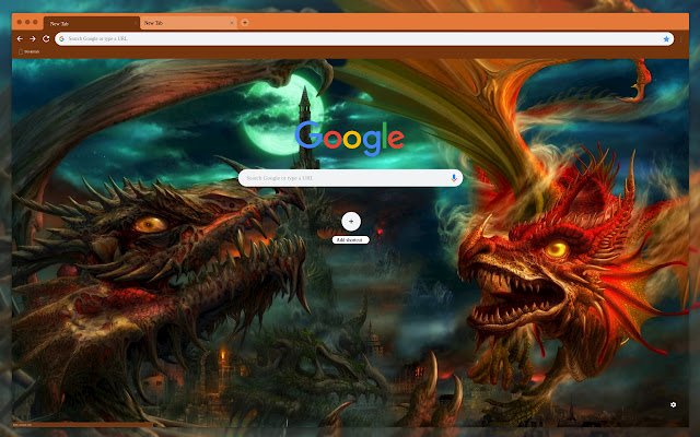 Two dragons  from Chrome web store to be run with OffiDocs Chromium online