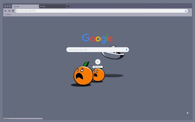 Two oranges  from Chrome web store to be run with OffiDocs Chromium online