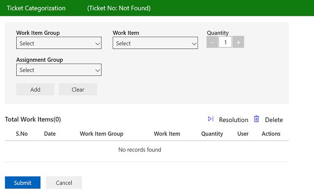 UAT Ticketing Tool Extension  from Chrome web store to be run with OffiDocs Chromium online