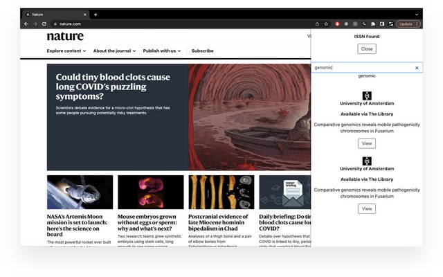 UCBooks: Institutional Resource Search  from Chrome web store to be run with OffiDocs Chromium online