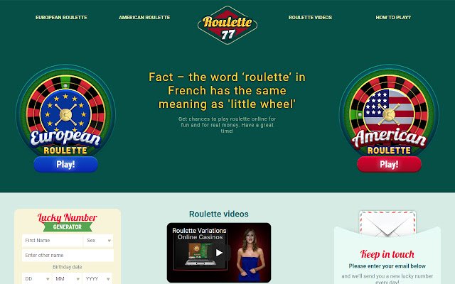 UK Game Play Online Roulette  from Chrome web store to be run with OffiDocs Chromium online