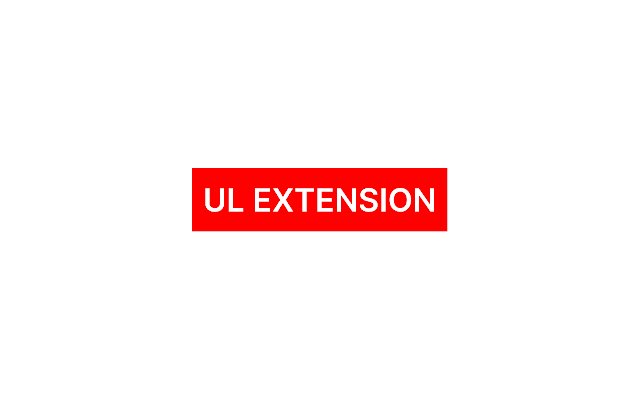 UL extension  from Chrome web store to be run with OffiDocs Chromium online