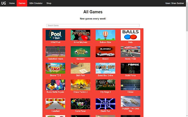 Ultimate Games Client  from Chrome web store to be run with OffiDocs Chromium online