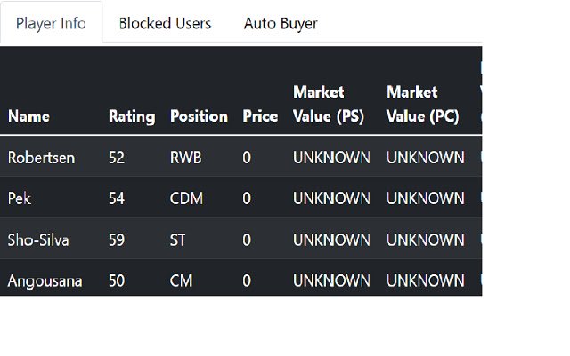 Ultimate Team Utility  from Chrome web store to be run with OffiDocs Chromium online