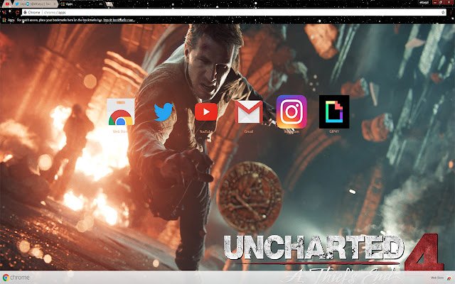 UNCHARTED 4 | THIS IS THE END «PS4»  from Chrome web store to be run with OffiDocs Chromium online