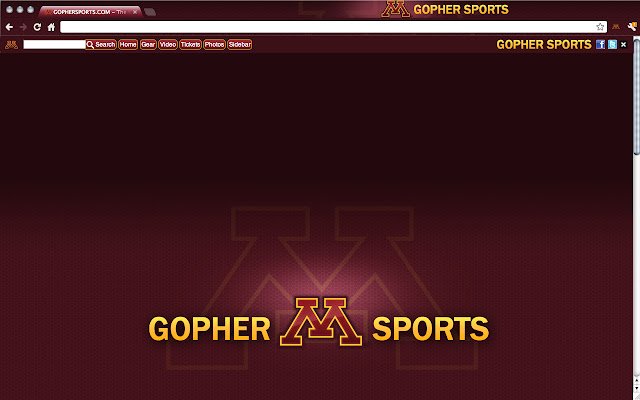 University of Minnesota Theme  from Chrome web store to be run with OffiDocs Chromium online