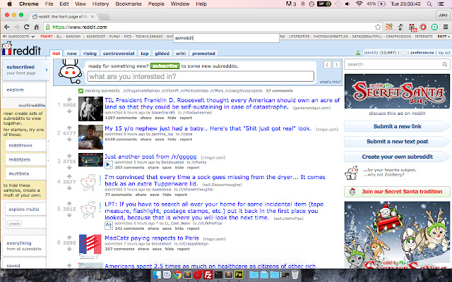 อัปเดตสำหรับ Reddit จาก Chrome เว็บสโตร์เพื่อใช้งานกับ OffiDocs Chromium ออนไลน์