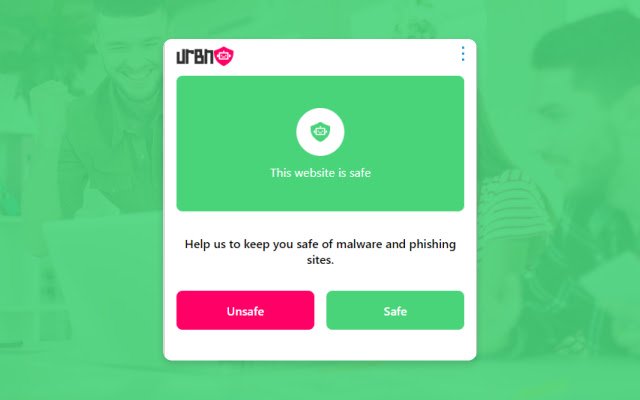 Urban Anti Malware Safe Browsing  from Chrome web store to be run with OffiDocs Chromium online