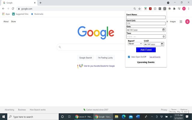 URL Appear  from Chrome web store to be run with OffiDocs Chromium online