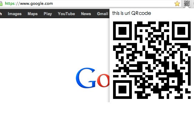 来自 Chrome 网上商店的 UrlToQRCodeNow 将与 OffiDocs Chromium 在线一起运行