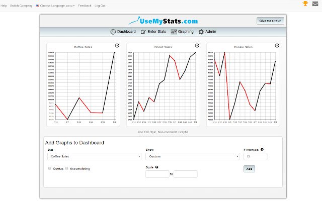 UseMyStats de la boutique en ligne Chrome à exécuter avec OffiDocs Chromium en ligne