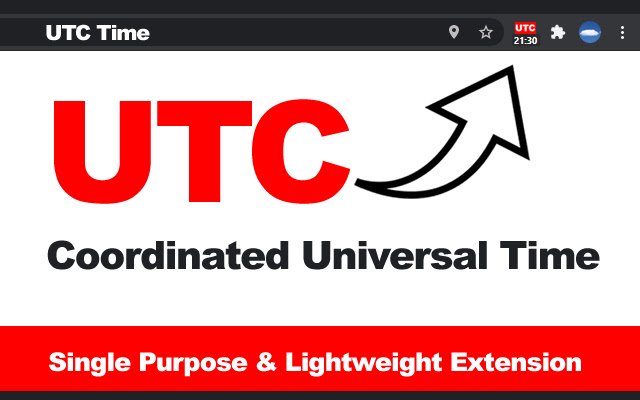 UTC Time  from Chrome web store to be run with OffiDocs Chromium online