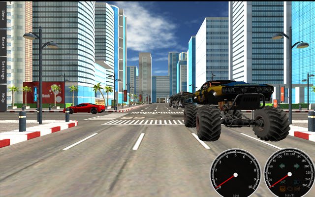 Vehicles Simulator Game  from Chrome web store to be run with OffiDocs Chromium online