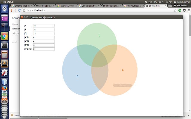 Venn Diagram Visualizer  from Chrome web store to be run with OffiDocs Chromium online