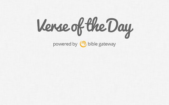 Verse of the Day  from Chrome web store to be run with OffiDocs Chromium online