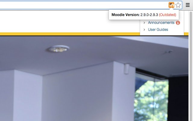 Version Check for Moodle  from Chrome web store to be run with OffiDocs Chromium online