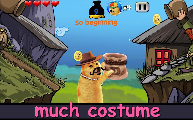 VeryDoge a very doge game  from Chrome web store to be run with OffiDocs Chromium online