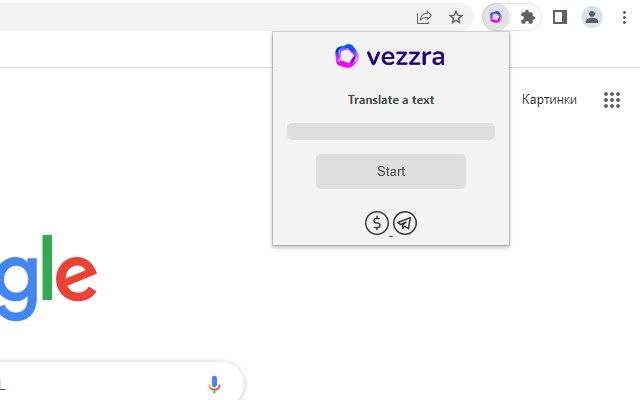 Vezzra  from Chrome web store to be run with OffiDocs Chromium online