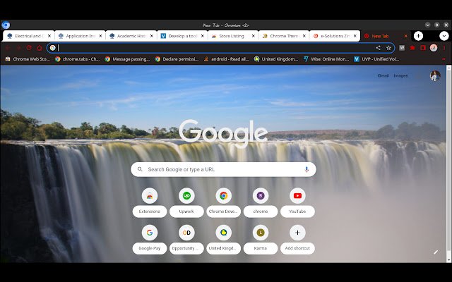 Victoria Falls Zimbabwe  from Chrome web store to be run with OffiDocs Chromium online