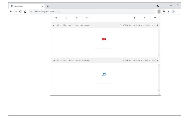 Video  Audio Downloader  from Chrome web store to be run with OffiDocs Chromium online