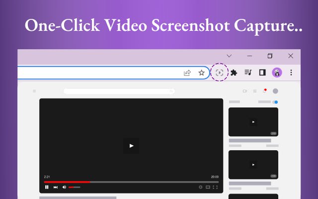 Video ScreenShot Capture  from Chrome web store to be run with OffiDocs Chromium online