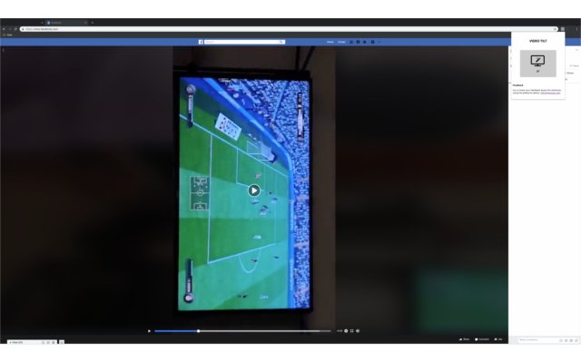 Video Tilt  from Chrome web store to be run with OffiDocs Chromium online