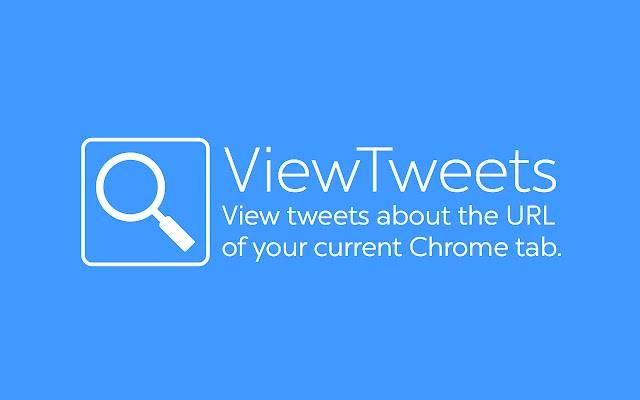 ViewTweets ຈາກ Chrome web store ທີ່ຈະດໍາເນີນການກັບ OffiDocs Chromium ອອນໄລນ໌