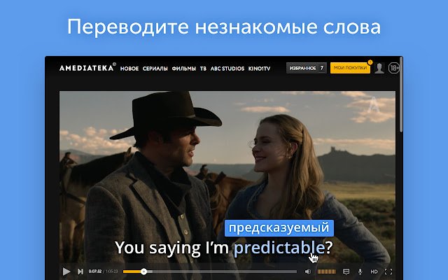 Vimbox Субтитры от Skyeng  from Chrome web store to be run with OffiDocs Chromium online