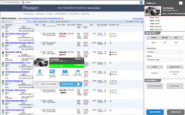 VINsync สำหรับ LoopMeIn® จาก Chrome เว็บสโตร์ที่จะรันด้วย OffiDocs Chromium ทางออนไลน์