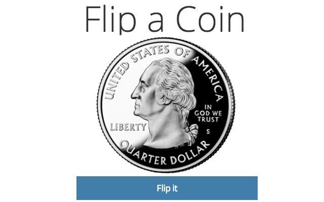 Virtual Coin Flip  from Chrome web store to be run with OffiDocs Chromium online