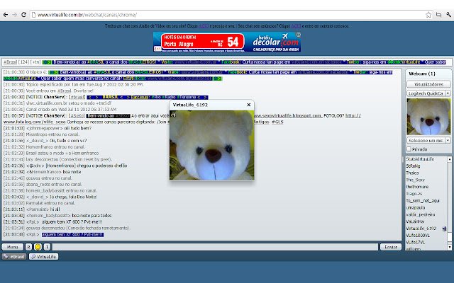 VirtuaLife Video Chat Brazil  from Chrome web store to be run with OffiDocs Chromium online