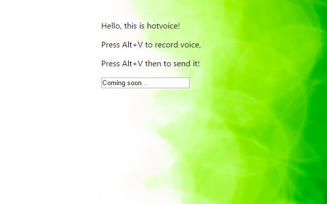 VK Voice Message Hot Keys  from Chrome web store to be run with OffiDocs Chromium online