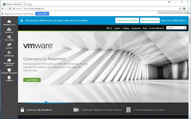 VMware Horizon HTML5 Redirection Extension  from Chrome web store to be run with OffiDocs Chromium online