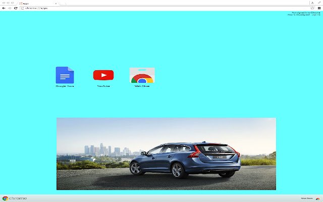 Volvo V60 Theme dari kedai web Chrome untuk dijalankan dengan OffiDocs Chromium dalam talian