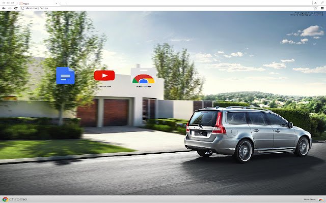 Volvo V70-Design aus dem Chrome-Webshop, das mit OffiDocs Chromium online ausgeführt werden soll