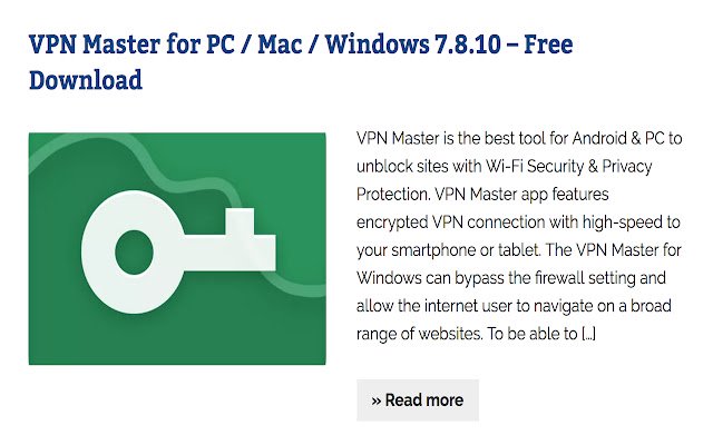 VPN Proxy VPN Master para sa PC mula sa Chrome web store na tatakbo sa OffiDocs Chromium online